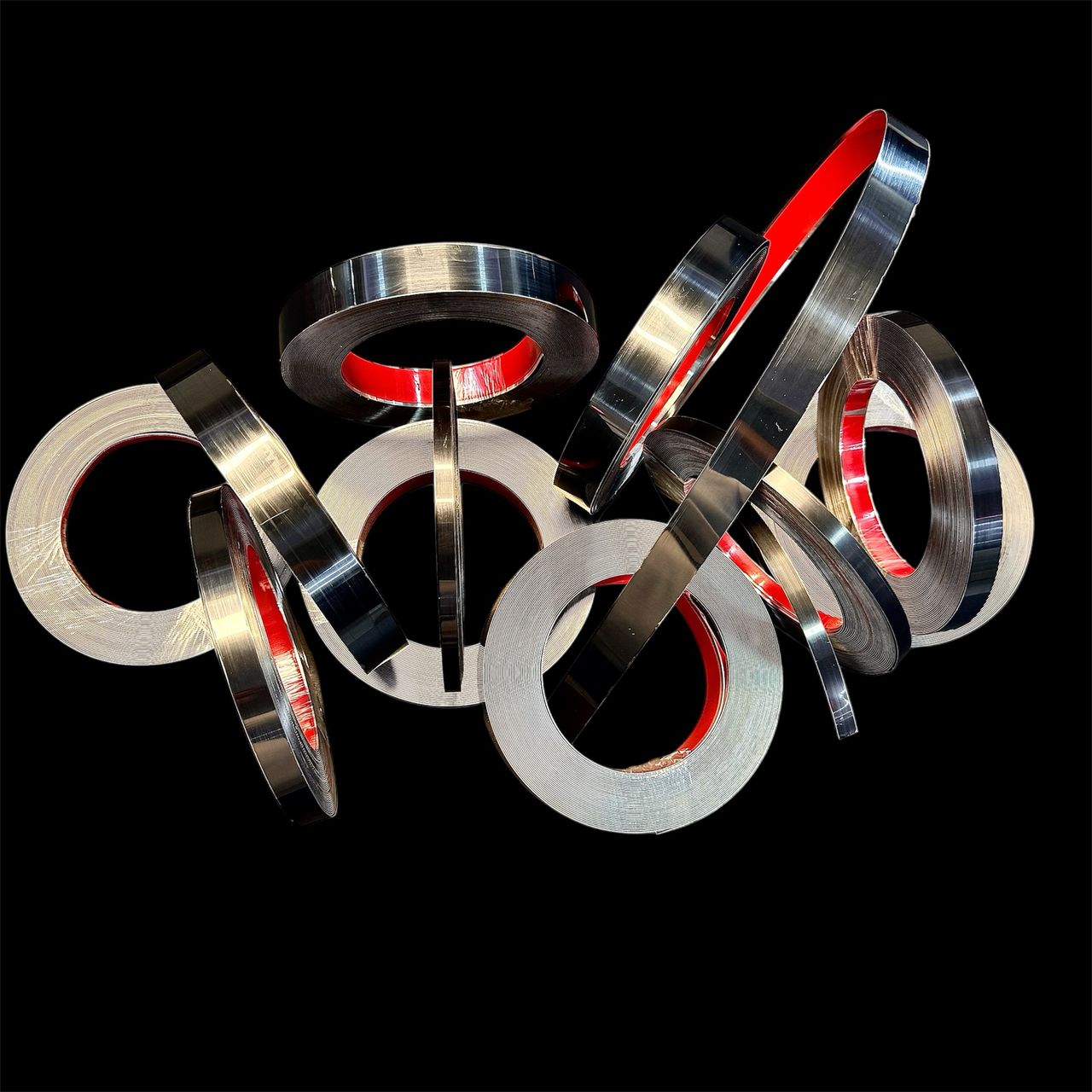 Self-Adhesive Stainless Steel Tape – Elegant & Durable