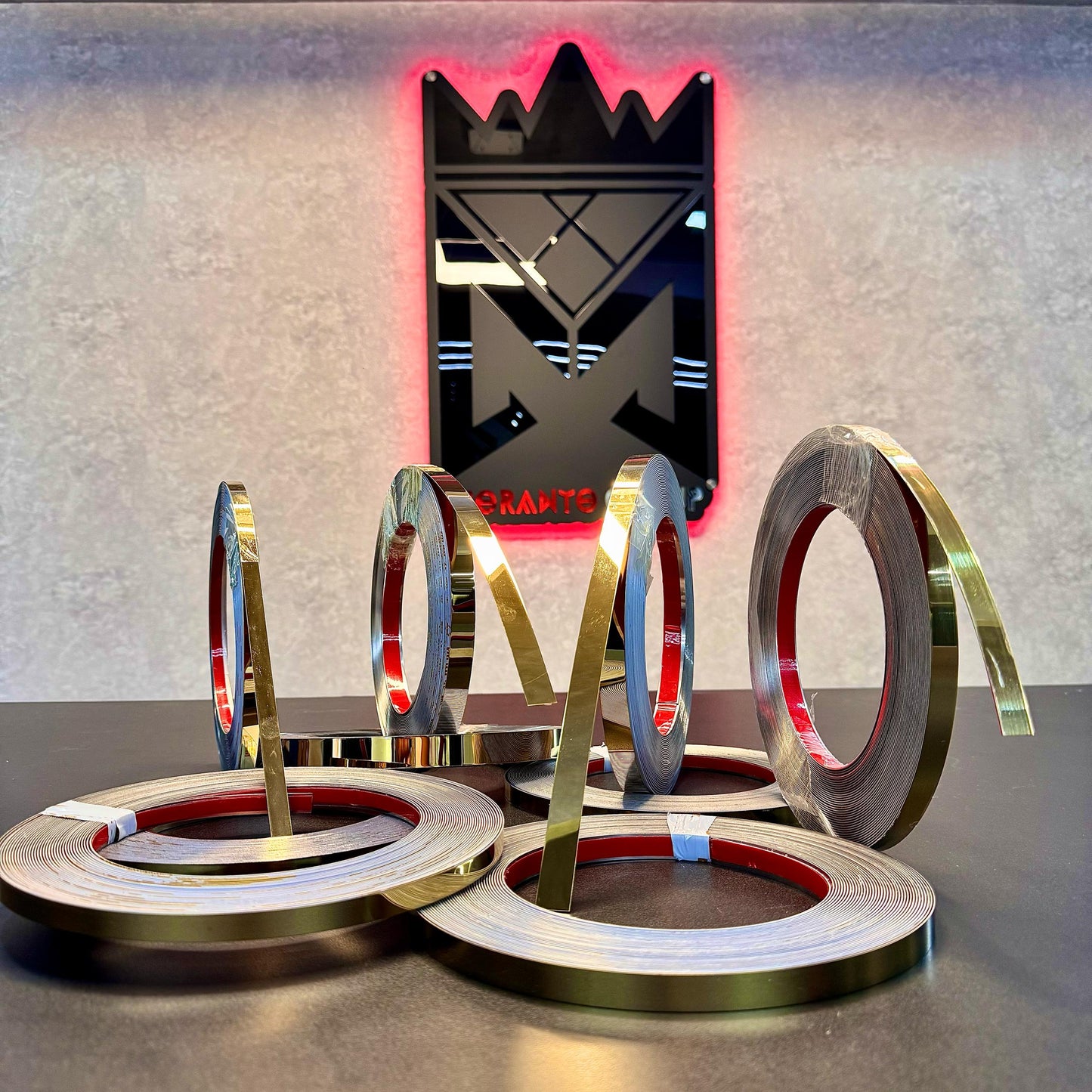 Self-Adhesive Stainless Steel Tape – Elegant & Durable